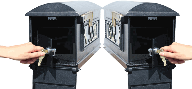 Villa Park Residential Mailboxes With Lock